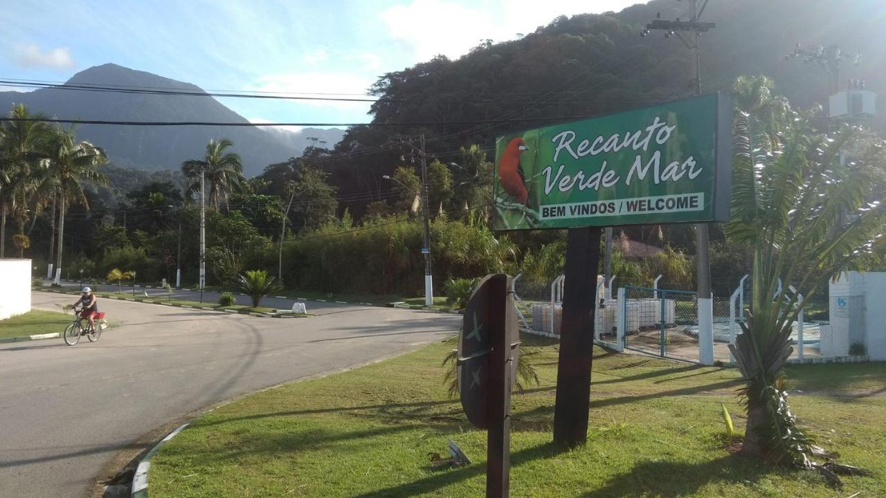 Chale No Condominio Verde Mar Na Praia Da Cocanha Caraguatatuba Eksteriør bilde